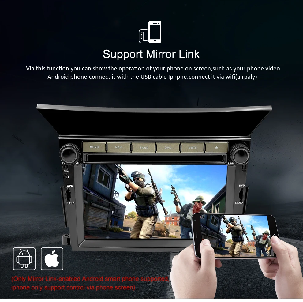 8-Core Android 9,0 Автомобильный DVD плеер для Honda Pilot 2009 2010 2011 2012 Авто Радио 2 Din FM gps навигация Видео Стерео