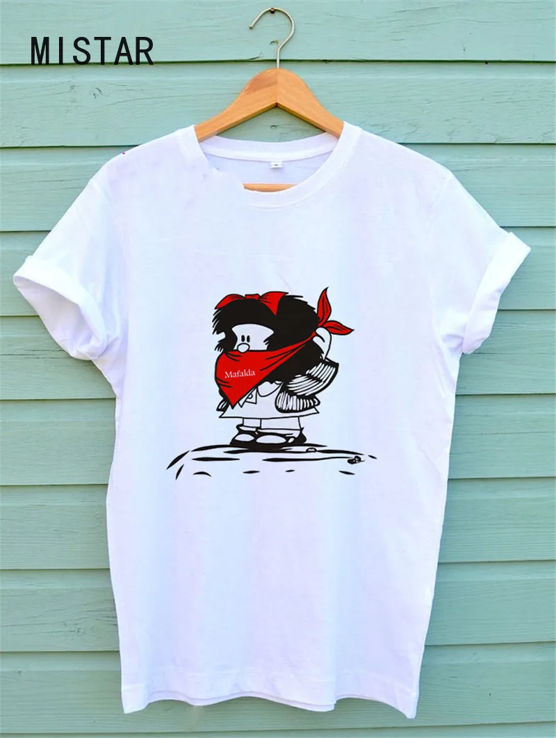 Футболка женская мультяшная с коротким рукавом в стиле Харадзюку | Женская