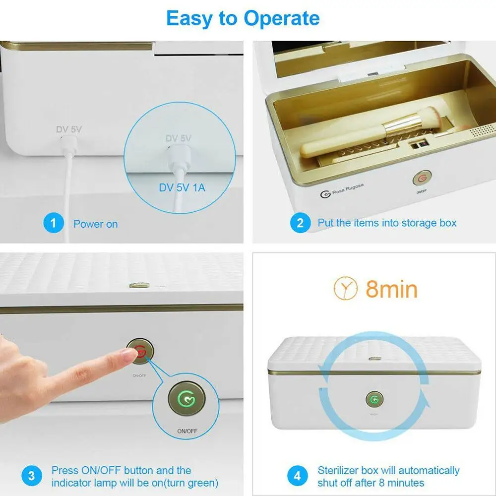 УФ-стерилизатор для маникюра и салона красоты дезинфекционный бокс стерилизатор