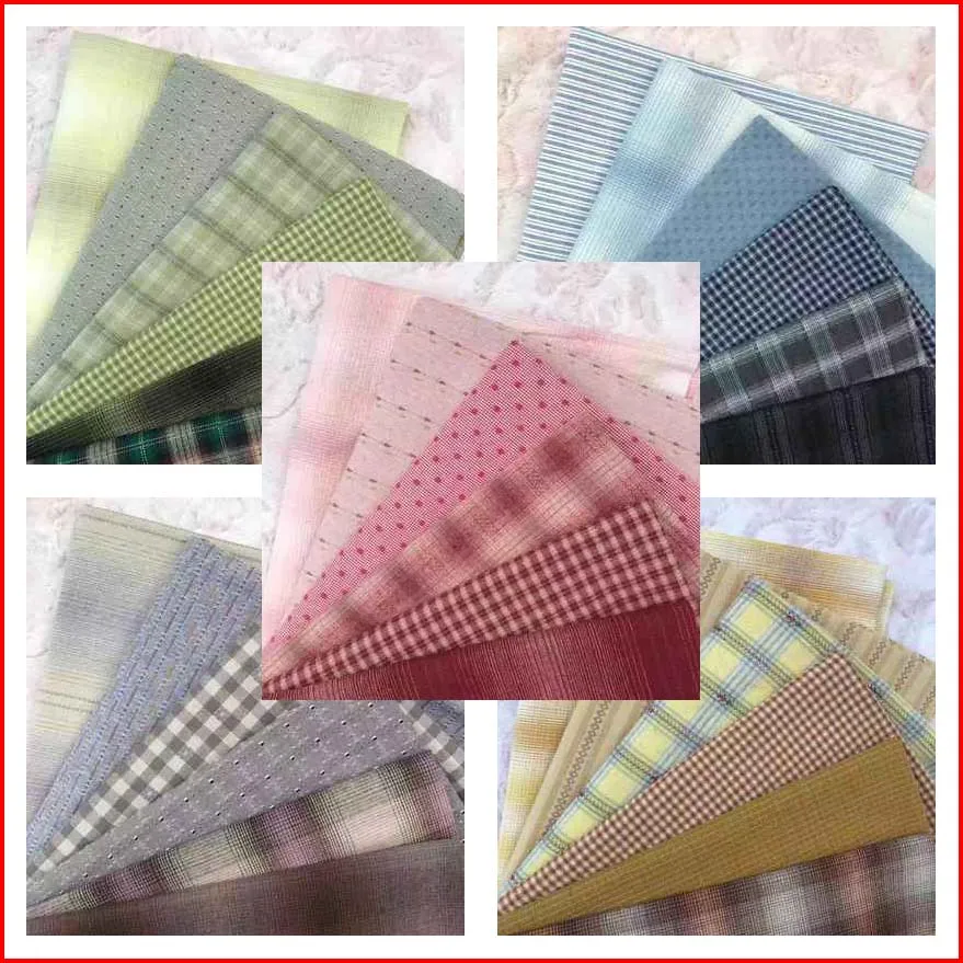 Сделано кукольная одежда японский пэчворк материалы для рукоделия разноцветная