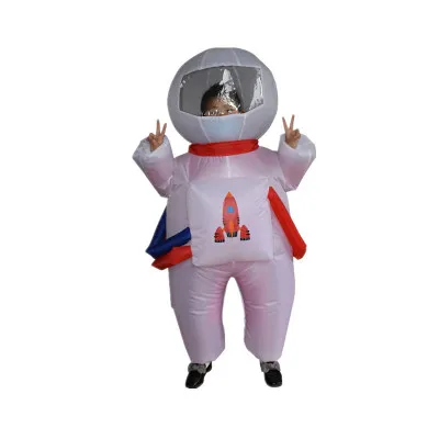 Костюмы на Хэллоуин, детский надувной костюм космонавта забавные вечерние активности детей ясельного возраста костюм для сцены, Косплея