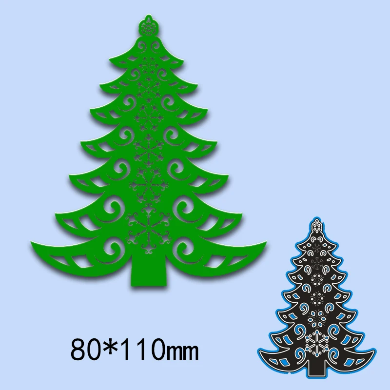 

Новые металлические Вырубные штампы, деревья для открыток, альбом для рукоделия, шаблон для создания бумаги, штампы 8*11 см