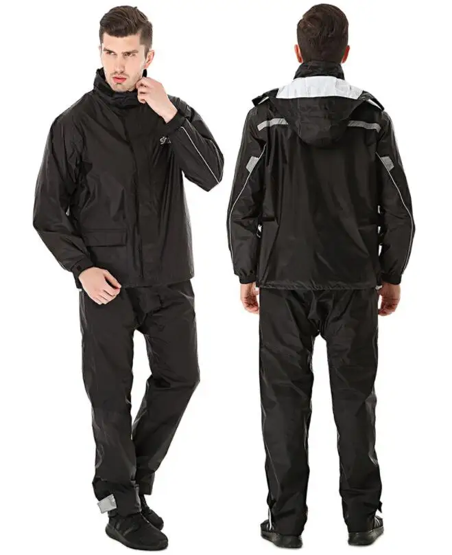Водонепроницаемый дождевик SINOLL мотоциклетный дождевой костюм + дождевые брюки