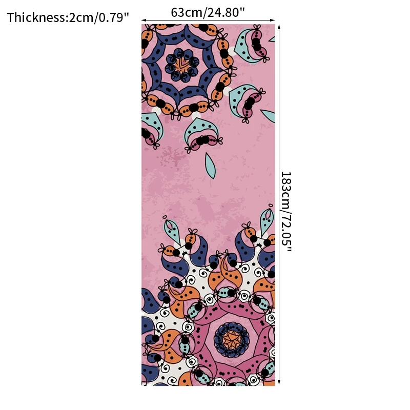 2020 Печатные Одеяла для йоги полотенце коврик фитнеса тренажерного зала