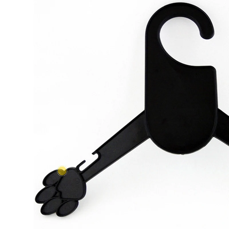 10 шт./компл. Портативный собака Кот вешалка для одежды Пластик Paw Форма стеллаж