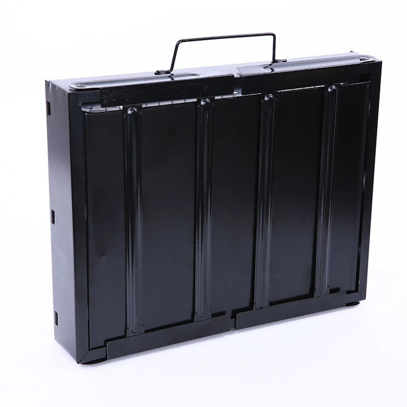 Складной портативный гриль для барбекю кухонная посуда черный цвет угольные