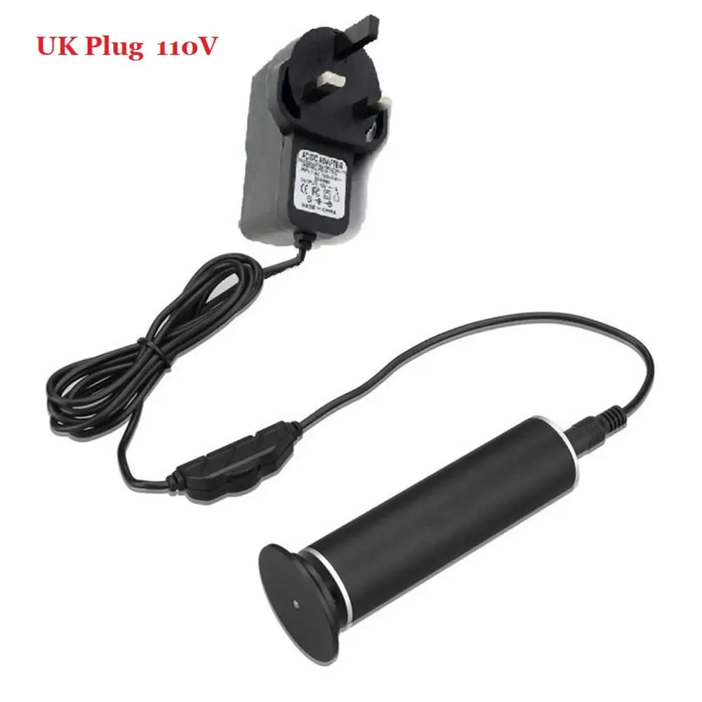 Black and UK Plug Электропилка для стоп Скорость Регулируемый круги из шкурки мозолей Remover Педикюр быстро щётка-очиститель для ног жесткий треснувший сухой удаляет мертвую кожу - Цвет: Black and UK Plug