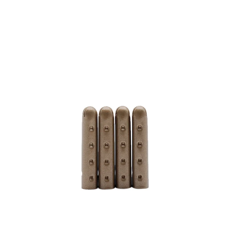 

Weiou 2.23CM*4.6MM Cord's Bronze Aglets Shoelace Accessory Rope's Head Installation Free For Sneaker Boot Canvas 4 Pcs/Pair