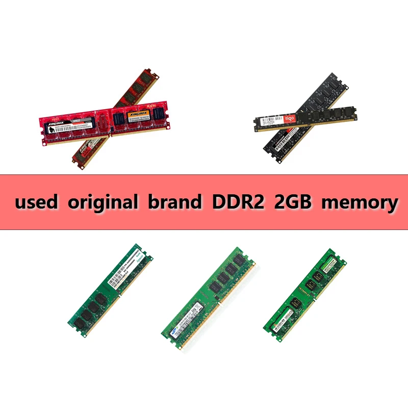 Б/у оригинальная оперативная память DDR2 2 ГБ 800 PC2 6400U МГц DIMM|ram fujitsu|ddr2 533 ramram ddr2 |