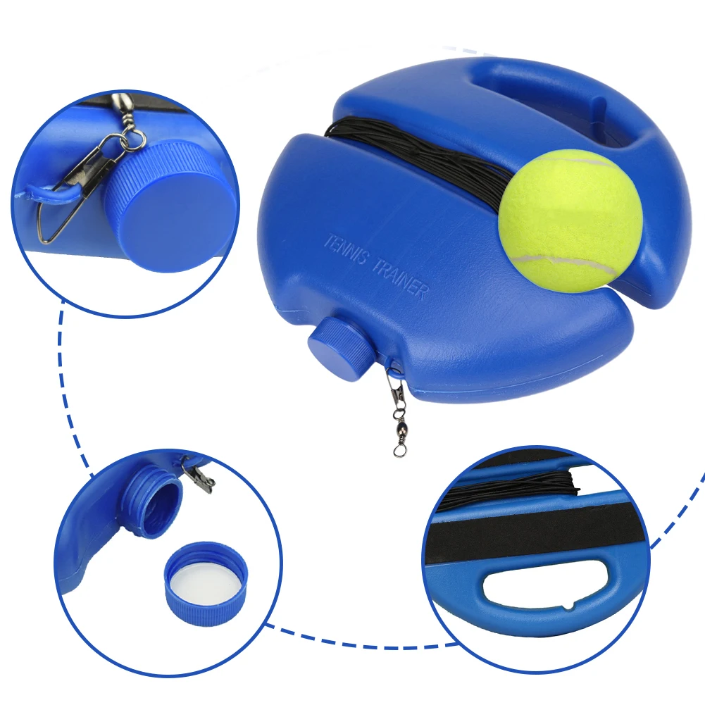 Тренировочное оборудование для тренировок по отскоку тенниса база + Резиновая