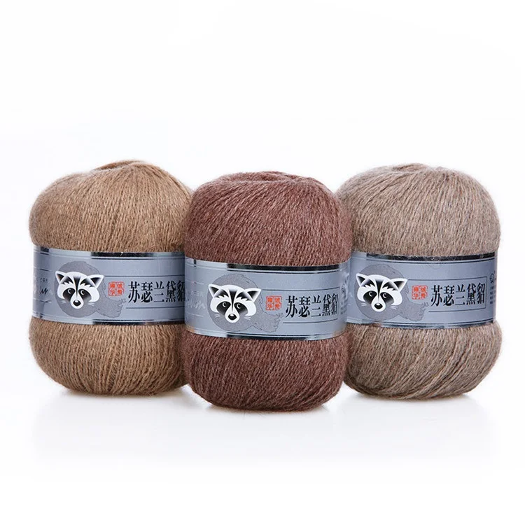 36 шт. грива шерстяной шарф свитер линия кашемировая пряжа ручная вязка