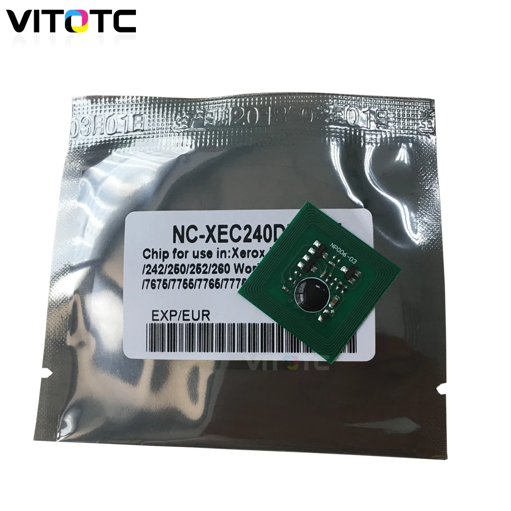 4х барабанный чип для Xerox DocuColor DC 240 242 250 252 260 WorkCentre 7655 7665 7675 7755 7765 7775 Сброс