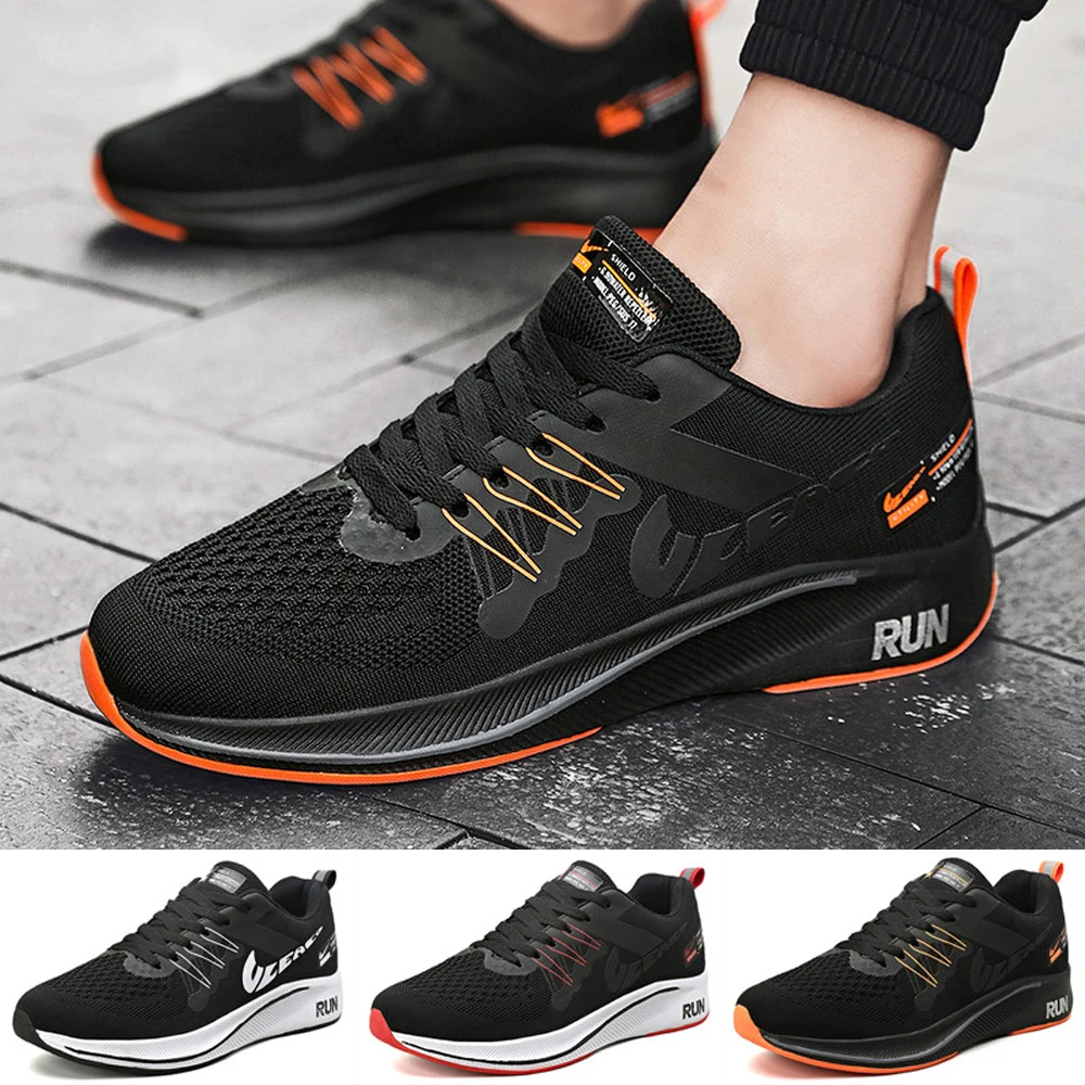 Кроссовки Airavata мужские сетчатые дышащие легкие Нескользящие на шнуровке