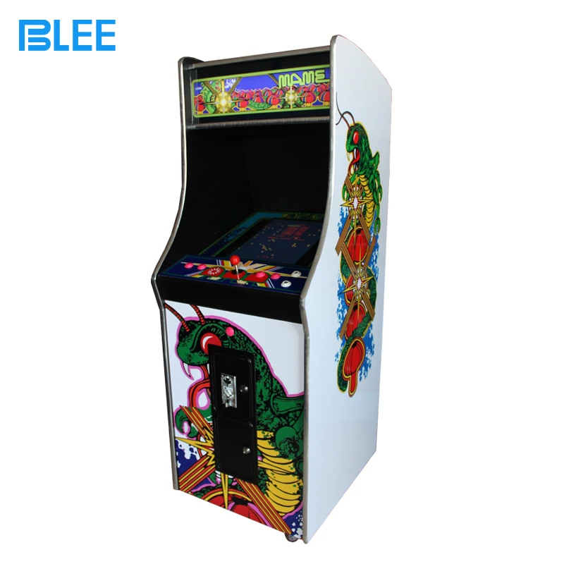 1 игрок Вертикальная аркадная машина Pacman с монетоприемником для аркадных игр в