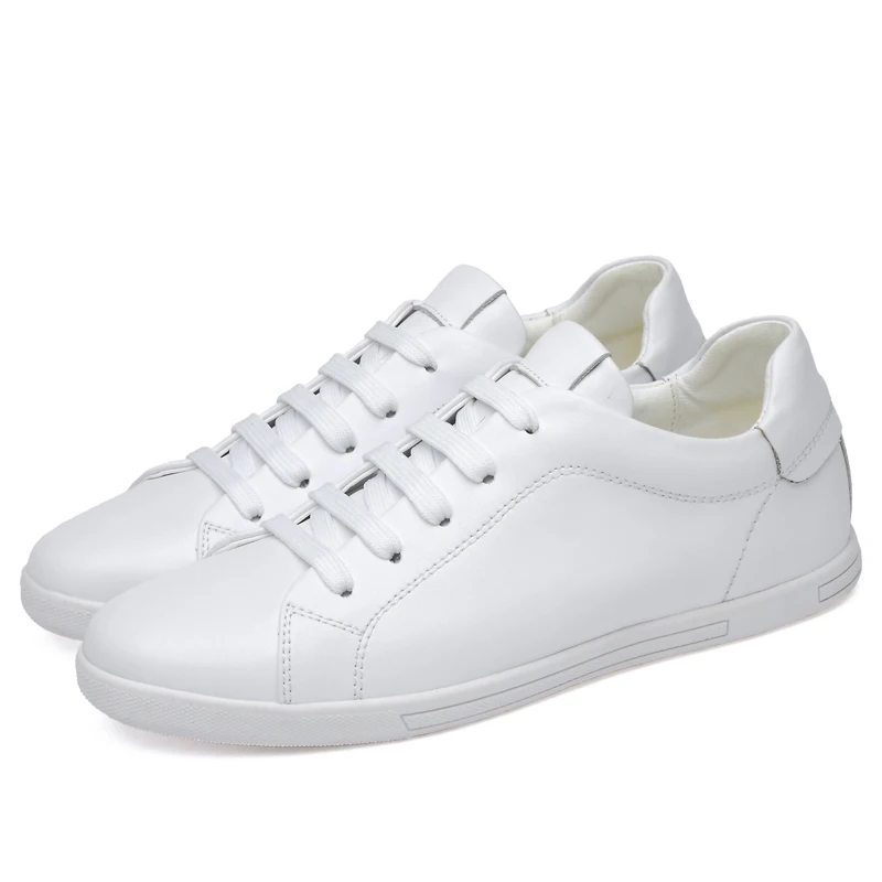 

H14 Fashion Brand Men Shoes Split Leather Casual Shoes Breathable Men Sneakers Basket High Top Sneakers