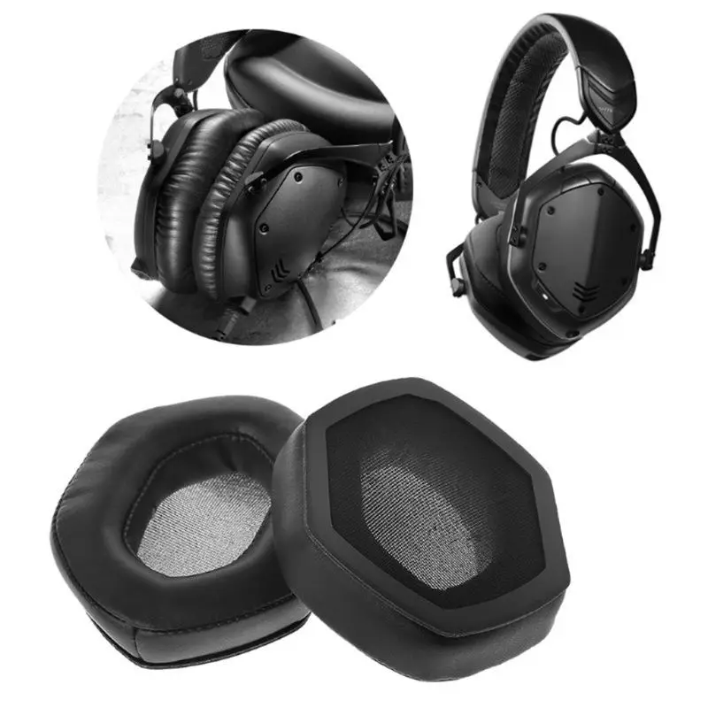

2 Pcs Linhuipad V-MODA XL Memory Ear pads Cushions for V-Moda Crossfade 2 Wireless M-100 LP2 Over-Ear Headphones