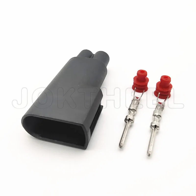 1/5/10/20 sets delphi 2 Pin way male female auto motor car engine Lamp Socket wire connector Sensor plug DJ7022Q-1.5-11/21 | Обустройство
