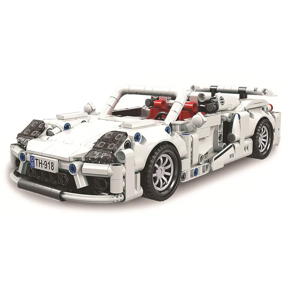 

2021 City Technical Super Racers Speed Champions Supercar Racing Car Model Building Blocks Bricks Collectible Kids Toys