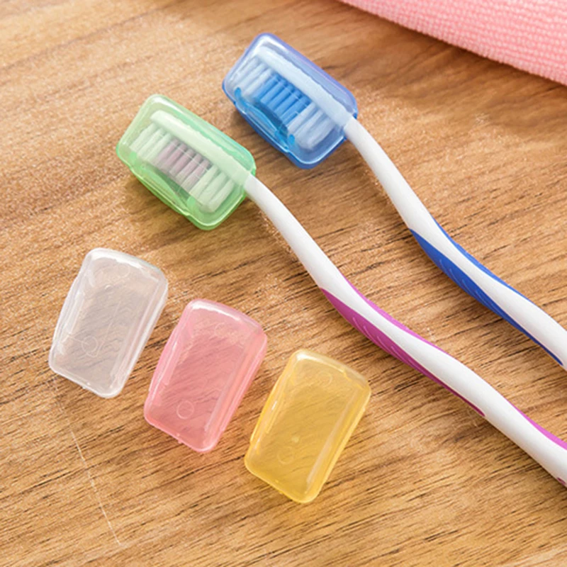 

5Pcs/Lot Toothbrush Head Cover Case For Travel Hiking Camping Brush Cap Case Toothbrush Holder Box Bathroom Accessories