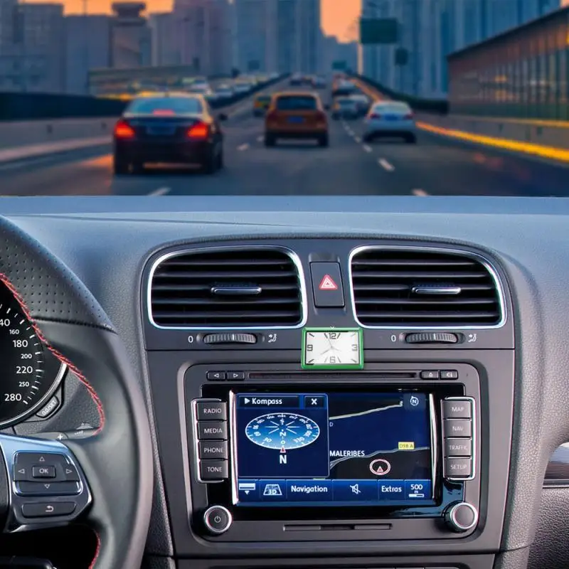 Часы наручные кварцевые высококлассные для салона автомобиля приборной панели с