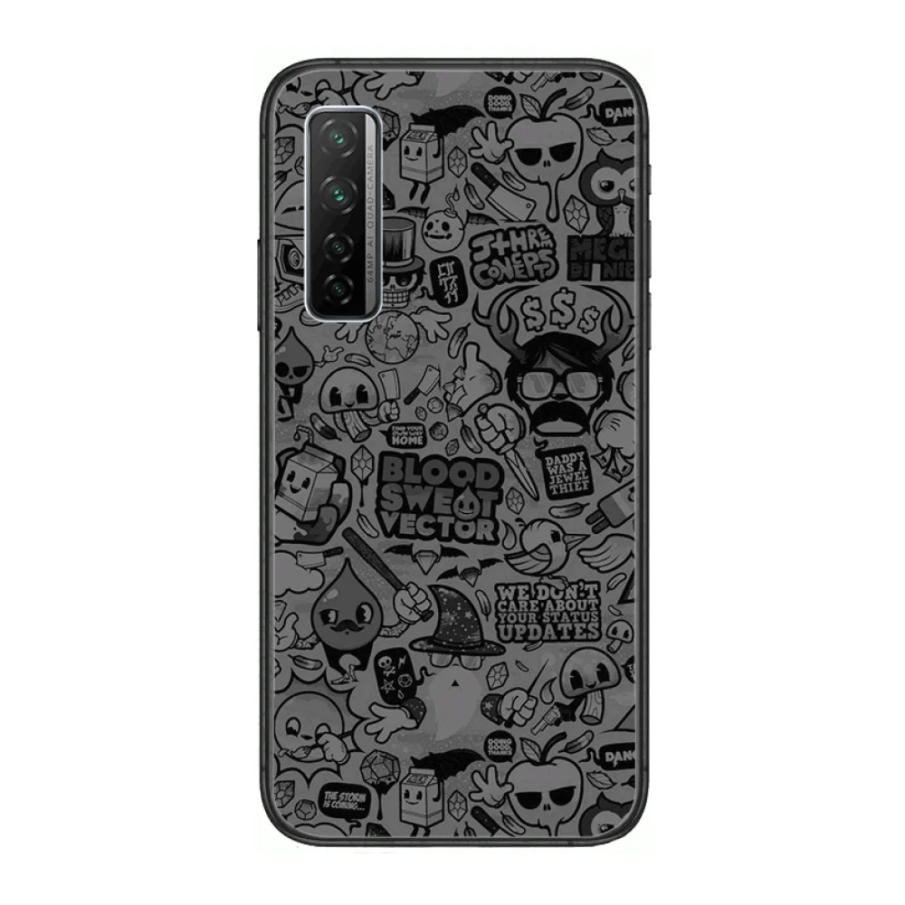 

Cool trend Simple yet luxurious Anti-drop phone case Phone Case For Huawei Nova p10 lite 7 6 5 4 3 Pro i p Smart ZBlack Etui 3D