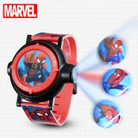 spiderman kids watches projection cartoon pattern digital child watch for boys girls led display clock relogio marvel hero time