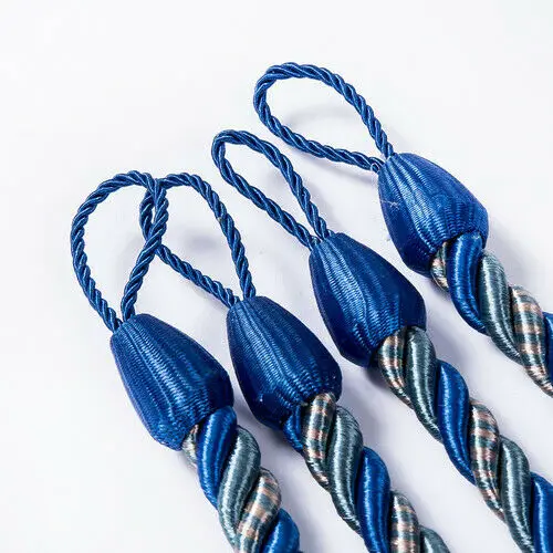 Simple Europe Style Window Decorating Curtain Tassel Rope Tie Backs Fringe Tiebacks Home Holder Decor Hot 1 Pair | Дом и сад