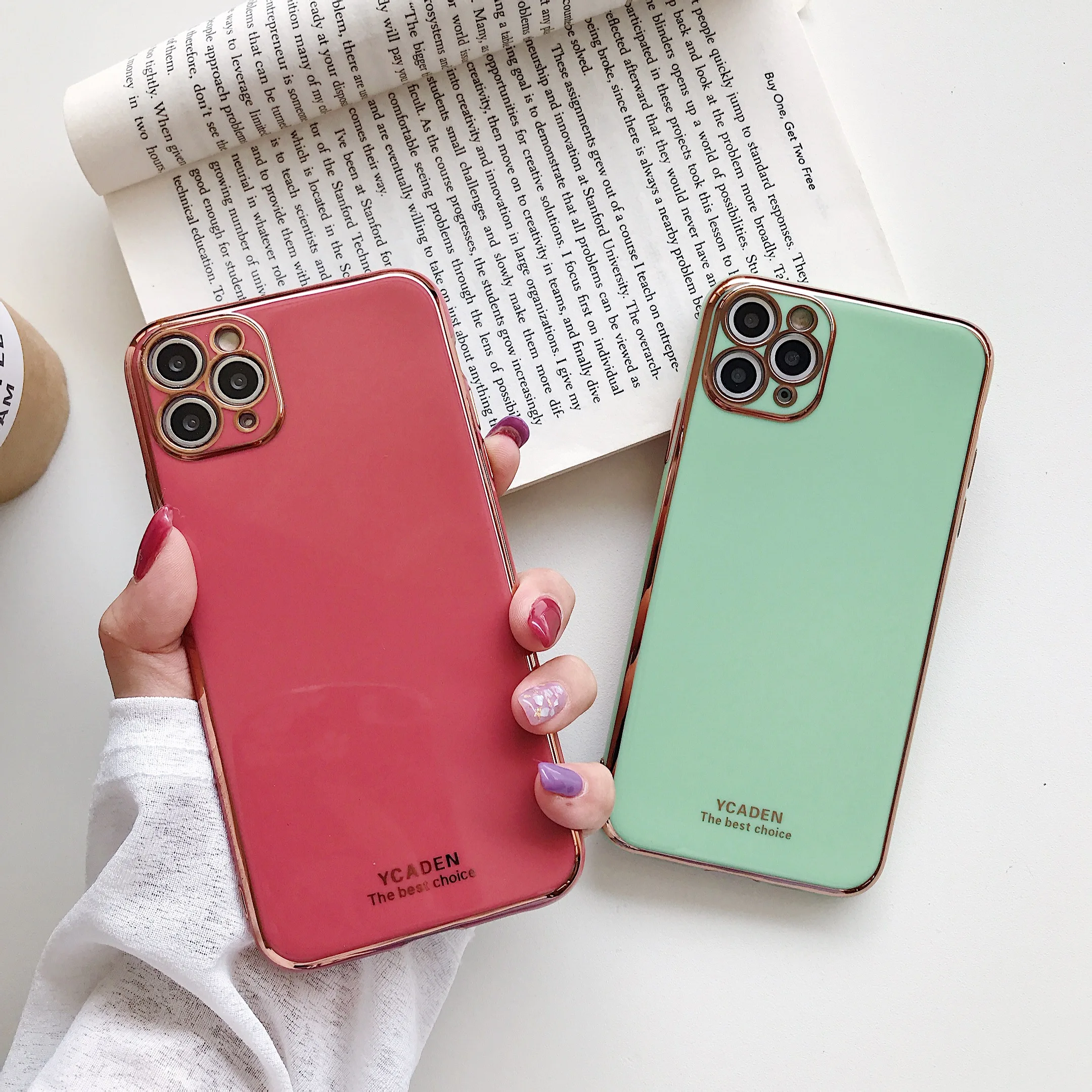 Роскошный мягкий защитный чехол с покрытием для телефона iPhone 11 Pro X XR XS Max 6 7 8 Plus SE 2