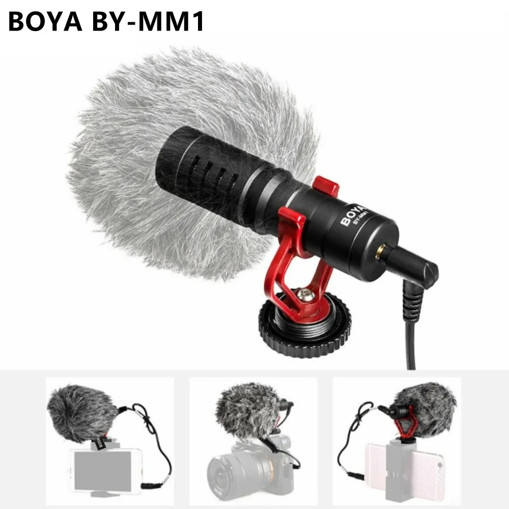 

BOYA Универсальный кардиоидный конденсаторный видеомикрофон для DSLR-камеры смартфонов ПК микрофон Запчасти для электрических инструментов