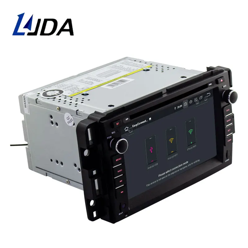 LJDA Android 9 0 dvd-плеер автомобиля для Chevrolet Tahoe траверс BUICK Enclave GMC Yukon Acadia Мультимедиа gps