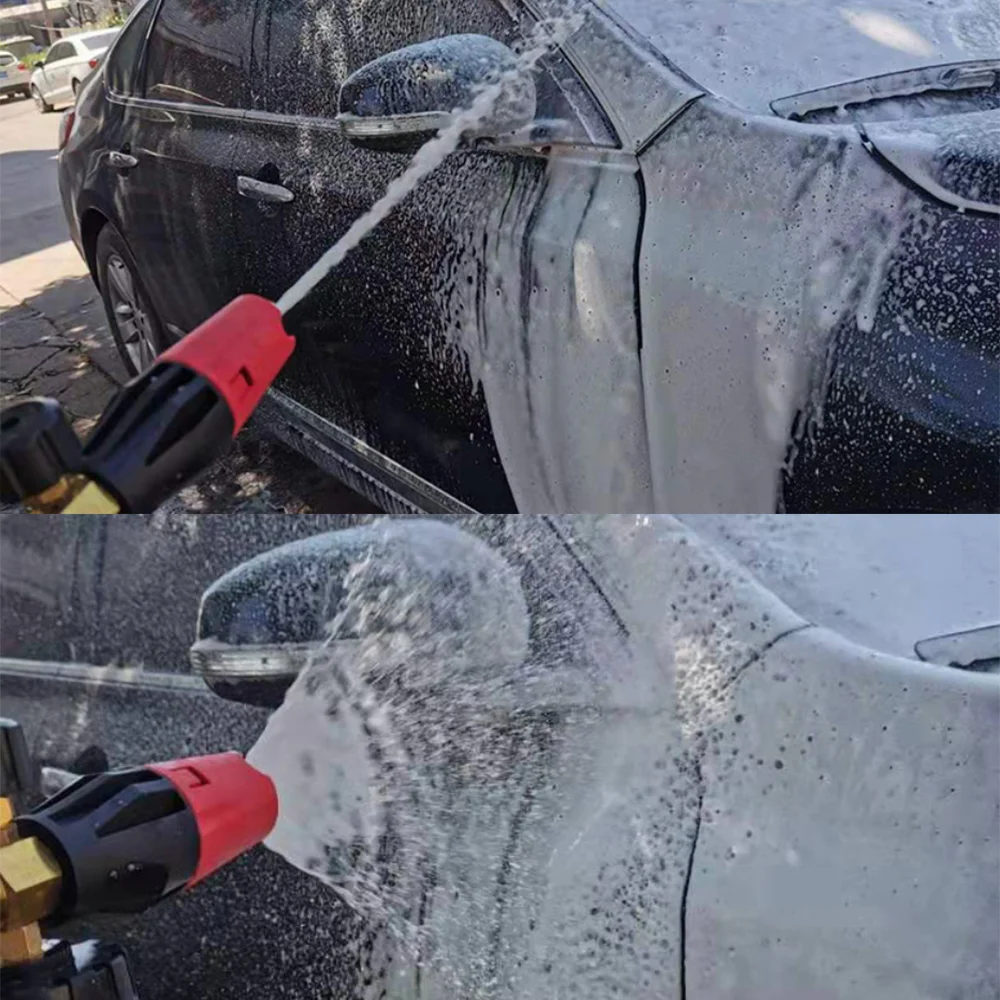 

Pressure Washer Foam Nozzle Car Wash Foam Maker For Karcher Elitech Daewoo Bort Ar Bosche Mac Pressure Washer