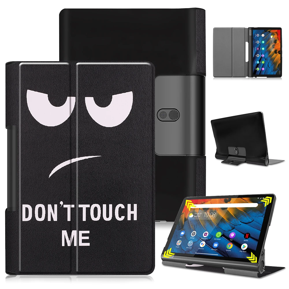Чехол для lenovo Yoga Smart Tab YT-X705 10," чехол для планшета кожаный флип-чехол для lenovo Yoga Tab 5 YT-X705F защитный чехол