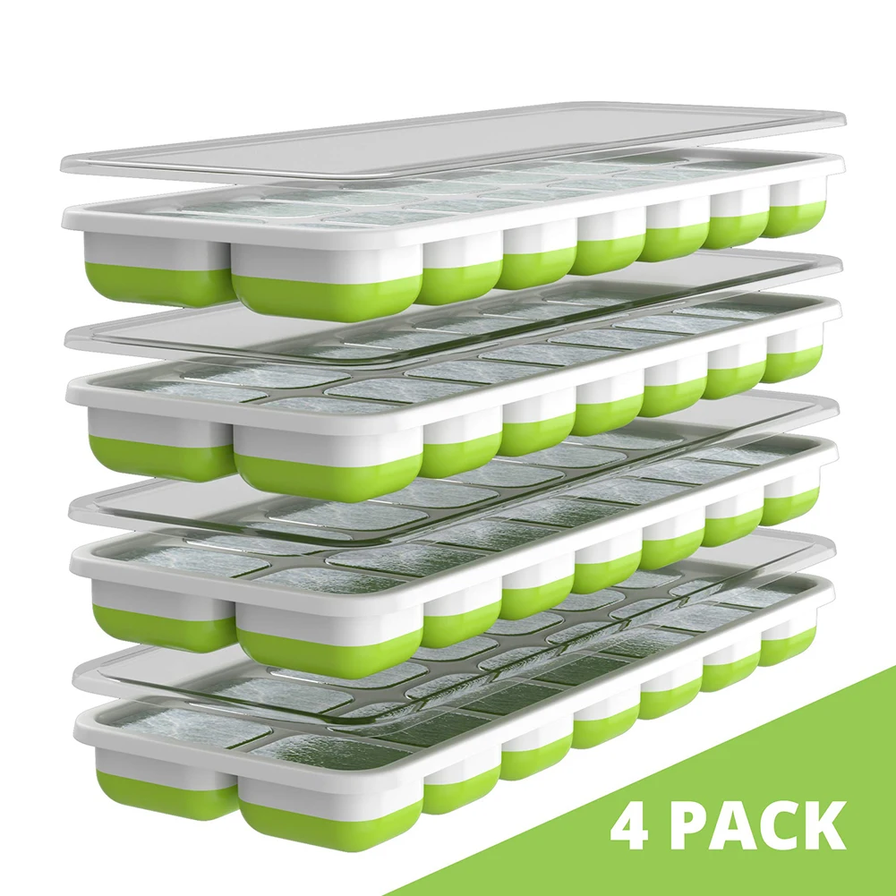 4 шт. силиконовый контейнер для детского питания 14 ячеек | Мать и ребенок