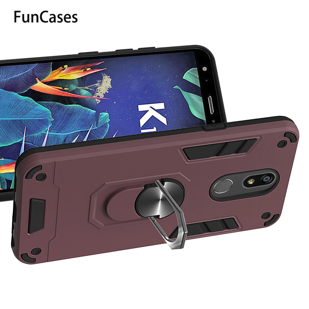 Кожаный бумажник флип мраморный чехол для LG K10 2017 аксессуары обложки телефона