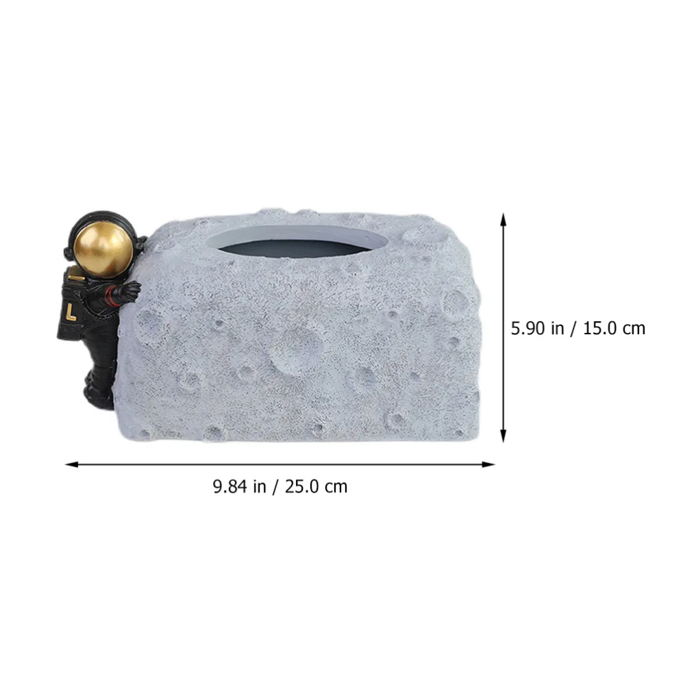 

1Pc Docorative Tissue Box for Home and Restaurant Use Desk Napkin Container