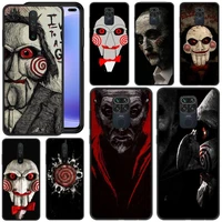 saw jigsaw killer horror phone case for redmi 5 6 plus k 7 8 9 20 30 x a pro note 4 5 6 7 8 9 s x a phone cover coque