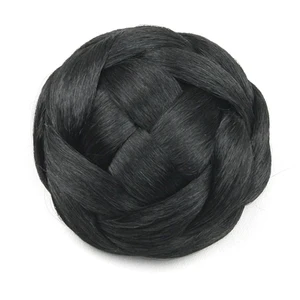 Soowee 6 цветов синтетические волосы плетеный шиньон вязаный светлый волос булочка пончик Роликовые шиньоны аксессуары для волос для женщин