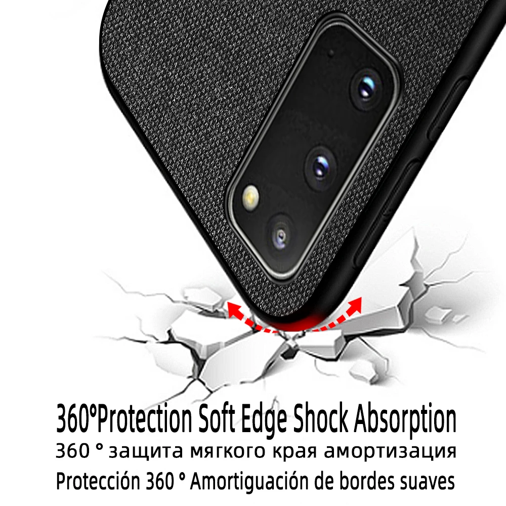для Samsung S20 Ultra Чехол чехол Galaxy задняя крышка противоударные Чехлы MOFi + роскошные