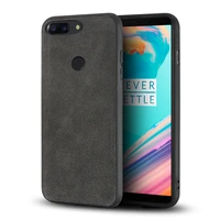 luxury genuine leather phone case for oneplus 5t fundas soft edge shell shockproof back cover for one plus 3 3t 5 6 6t 7 coque