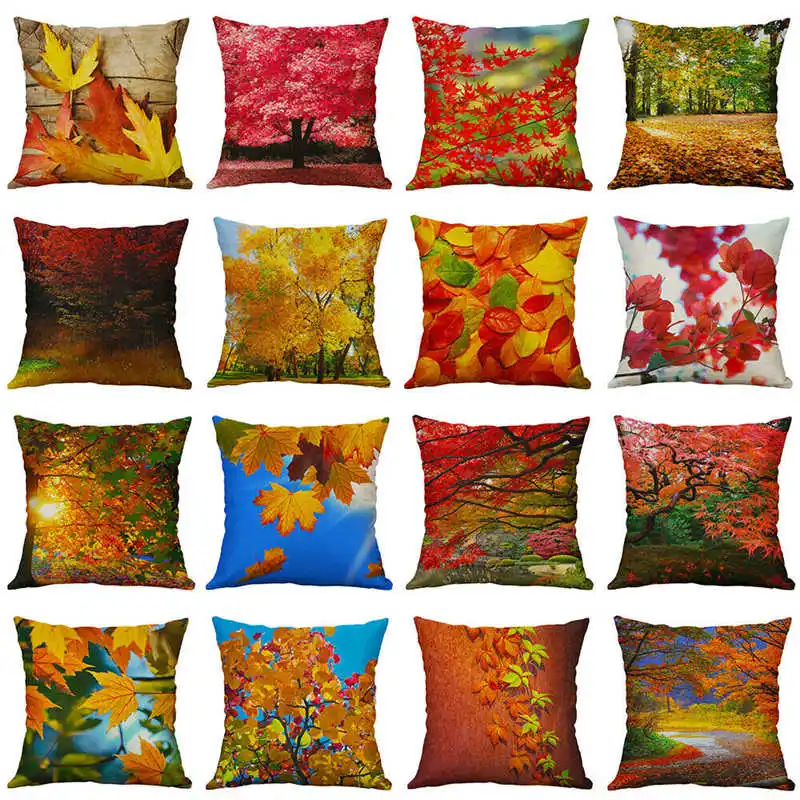 Хлопчатобумажная Декоративная Подушка 18 дюймов с рисунком|Наволочки| |