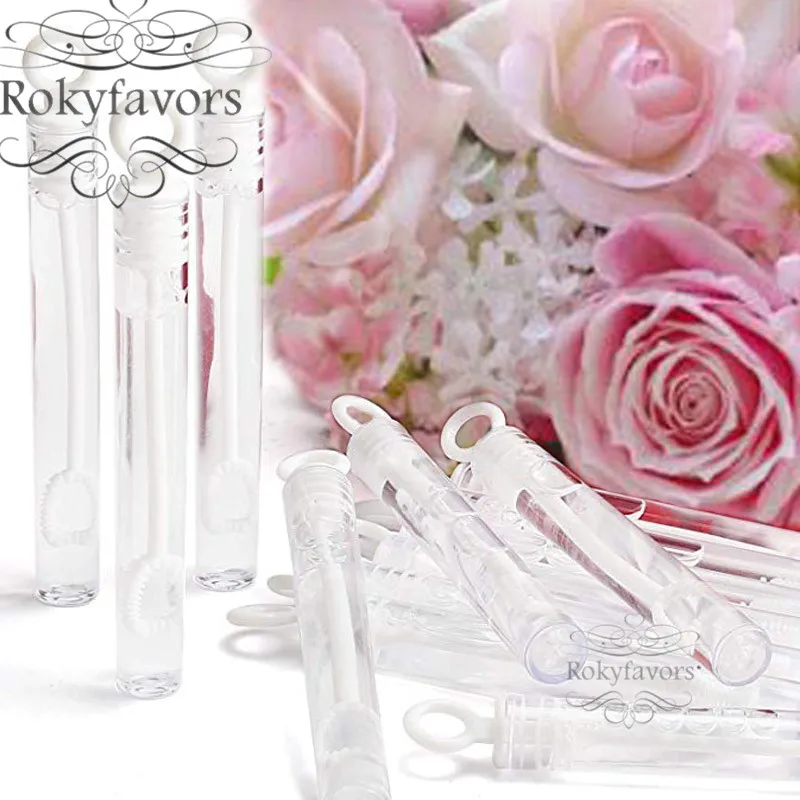 200 шт Круглые Пузырьковые трубки сувениры вечерние для душа Свадебные юбилея