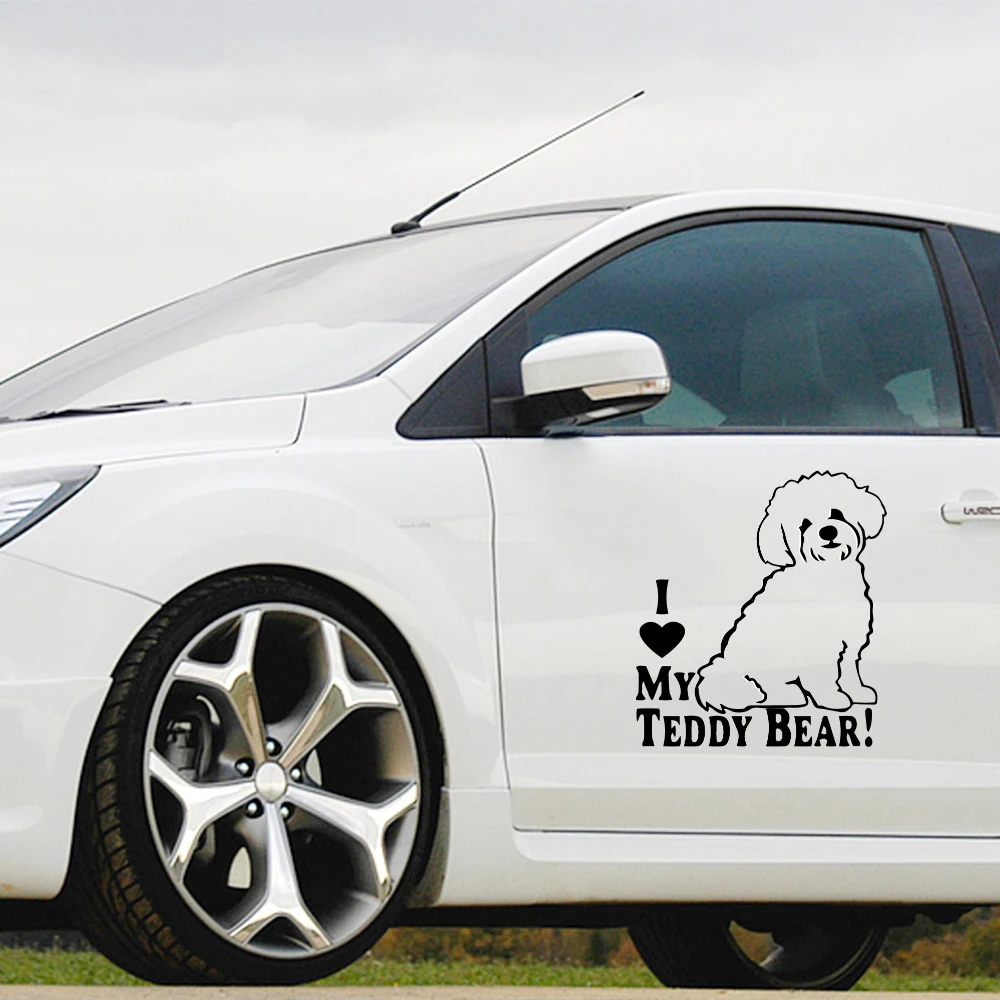 

Free shipping Dog Car Assessoires Vinyl Car Sticker 3D Car Styling