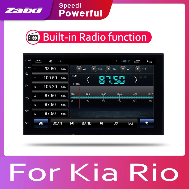 Автомобильная система Android 1080P IPS ЖК экран для Kia Rio Rio5 Xcite 2005 2006 2007 2008 2009 2010