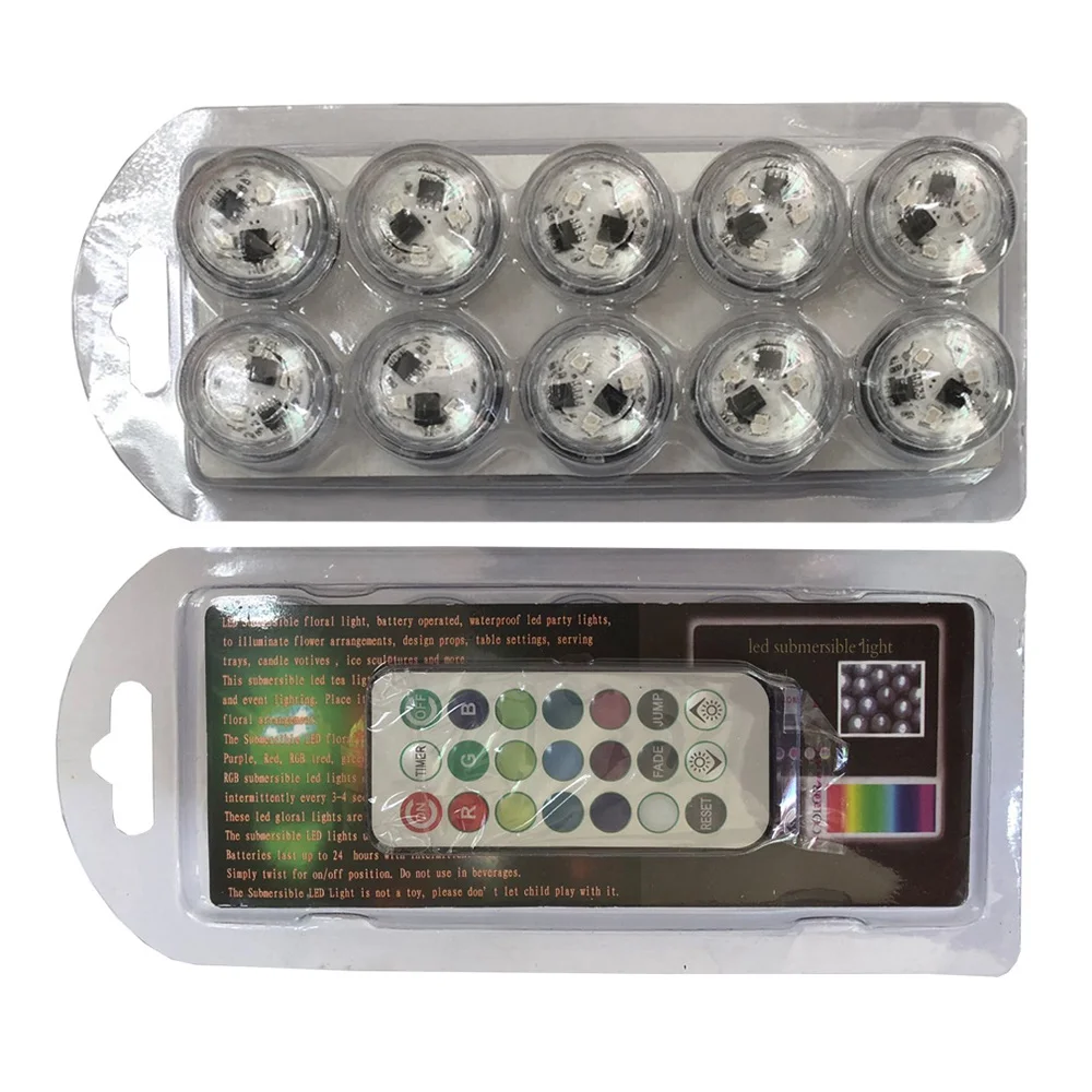 

6LED/12LED Diving Lamp Underwater Lamp Fish Tank Lamp Colorful Fashion Festival