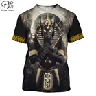 Футболка МужскаяЖенскаямужская с рисунком лица Фараона и Анубиса