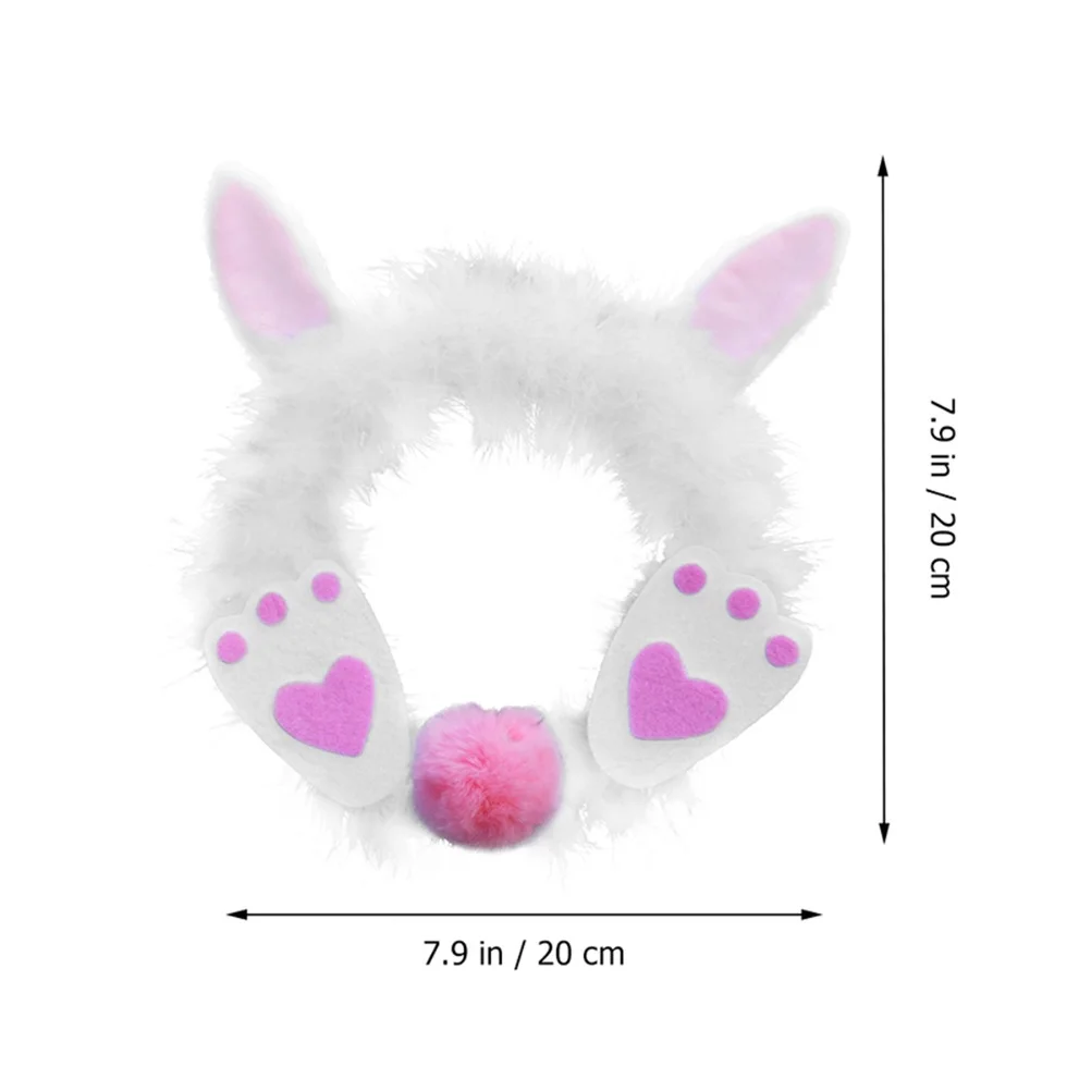 Пасхальное украшение для двери набор из плюшевого венка кролика весенний венок