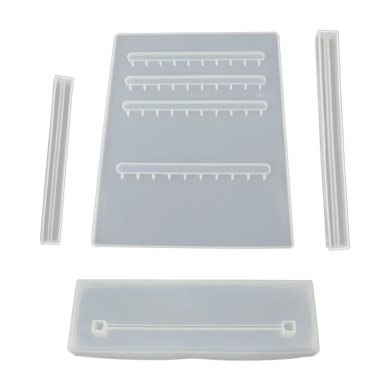

Jewelry Display Rack Epoxy Mold DIY Resin Earring Silicone Mould Casting Crafts
