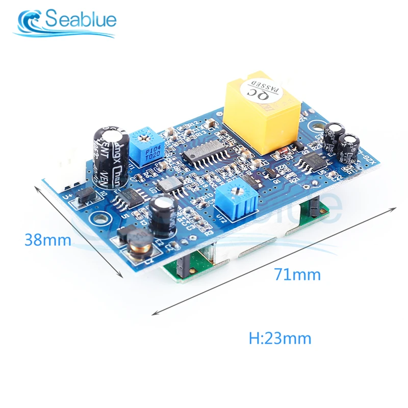 10 GHz Microwave Radar Sensor Module Delay Time Sensing Distance Switch Controller 8V-25V DC 12V 24V 30mA 0.2-12m Adjustable |