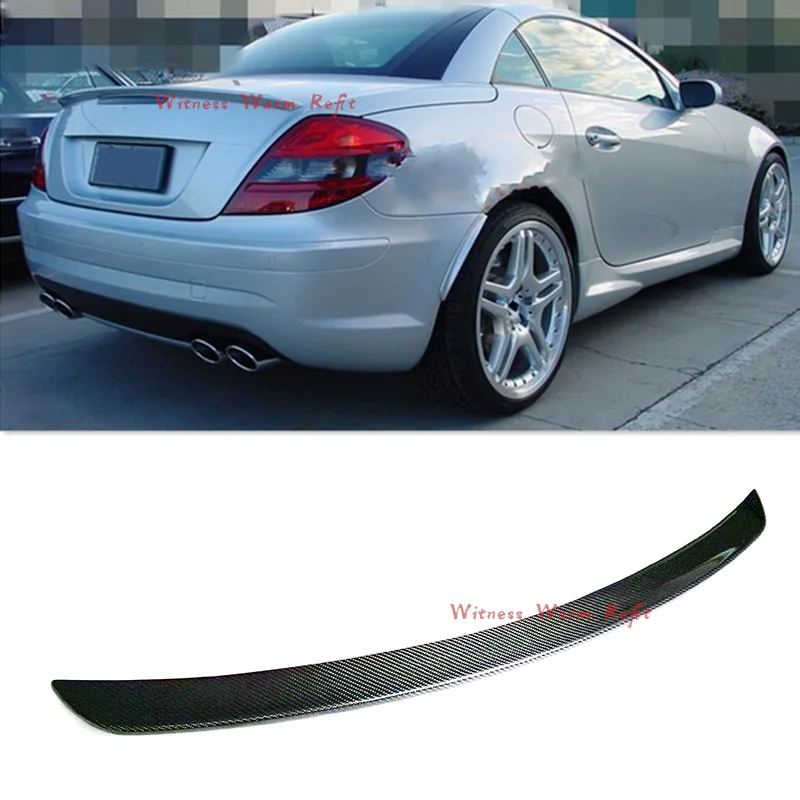Спойлер для заднего багажника из углеродного волокна Mercedes Benz SLK class R171 SLK200 SLK300 SLK55
