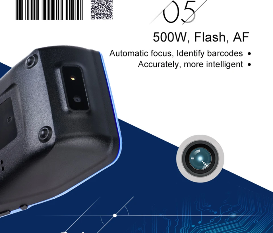 IssyzonePOS чековый принтер 58 мм сенсорный экран PDA Android 6,0 ручной pos-терминал PDA wifi Bluetooth 3g PDA поддержка OTG